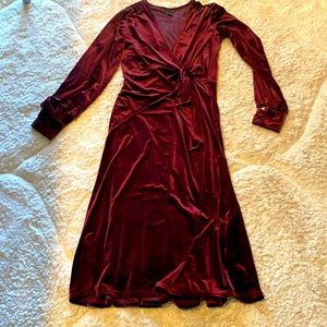 Halogen velour dress